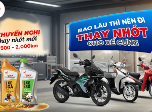 ĐỪNG ĐỂ XẾ CƯNG LÊN TIẾNG MỚI ĐI THAY NHỚT!!!