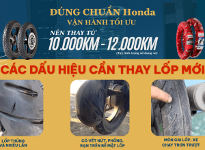 KHI NÀO NÊN THAY LỐP XE?