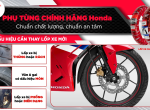 LỐP XE – NHỎ NHƯNG QUYẾT ĐỊNH AN TOÀN LỚN!