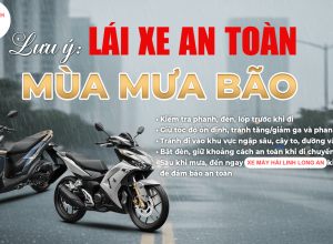 LƯU Ý LÁI XE AN TOÀN TRONG MÙA MƯA BÃO 