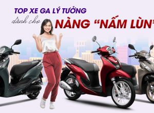 TOP XE GA LÝ TƯỞNG CHO NÀNG DƯỚI 1M5