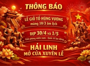 THÔNG BÁO MỞ CỬA XUYÊN LỄ