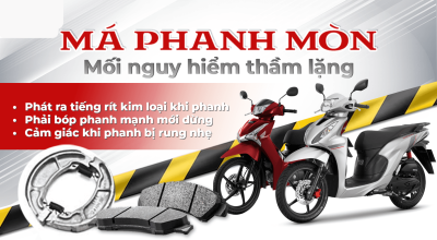 MÁ PHANH MÒN – MỐI NGUY HIỂM THẦM LẶNG
