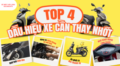 TOP 4 DẤU HIỆU XE CẦN THAY NHỚT